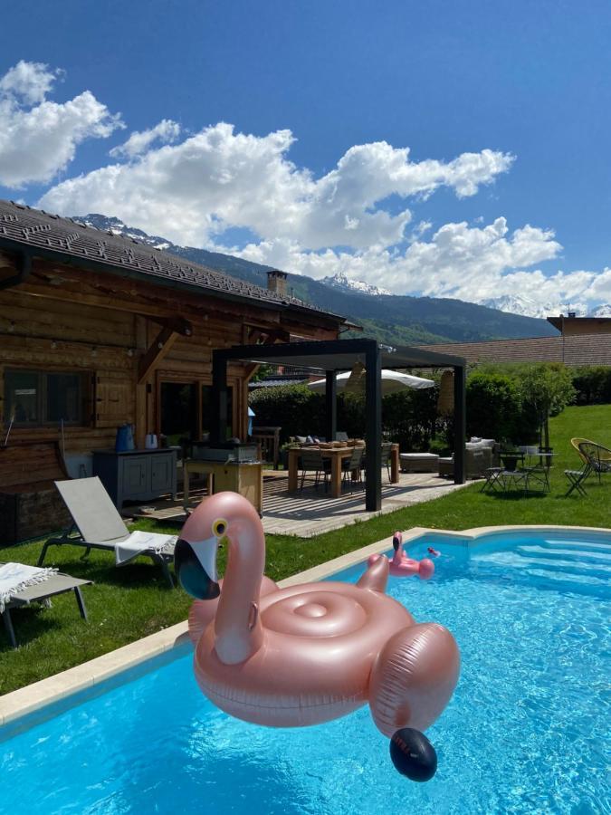 Grand Chalet A La Montagne Бур-Сен-Морис Екстер'єр фото