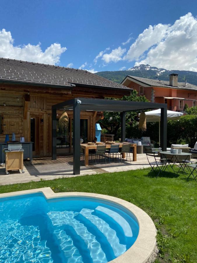 Grand Chalet A La Montagne Бур-Сен-Морис Екстер'єр фото