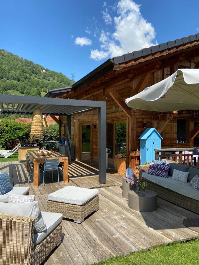 Grand Chalet A La Montagne Бур-Сен-Морис Екстер'єр фото