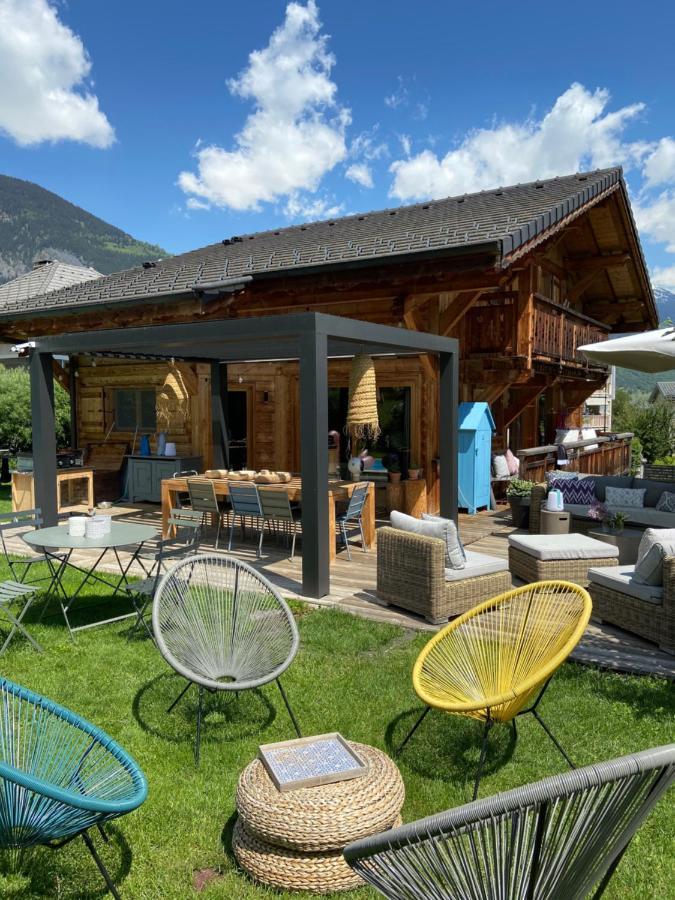 Grand Chalet A La Montagne Бур-Сен-Морис Екстер'єр фото